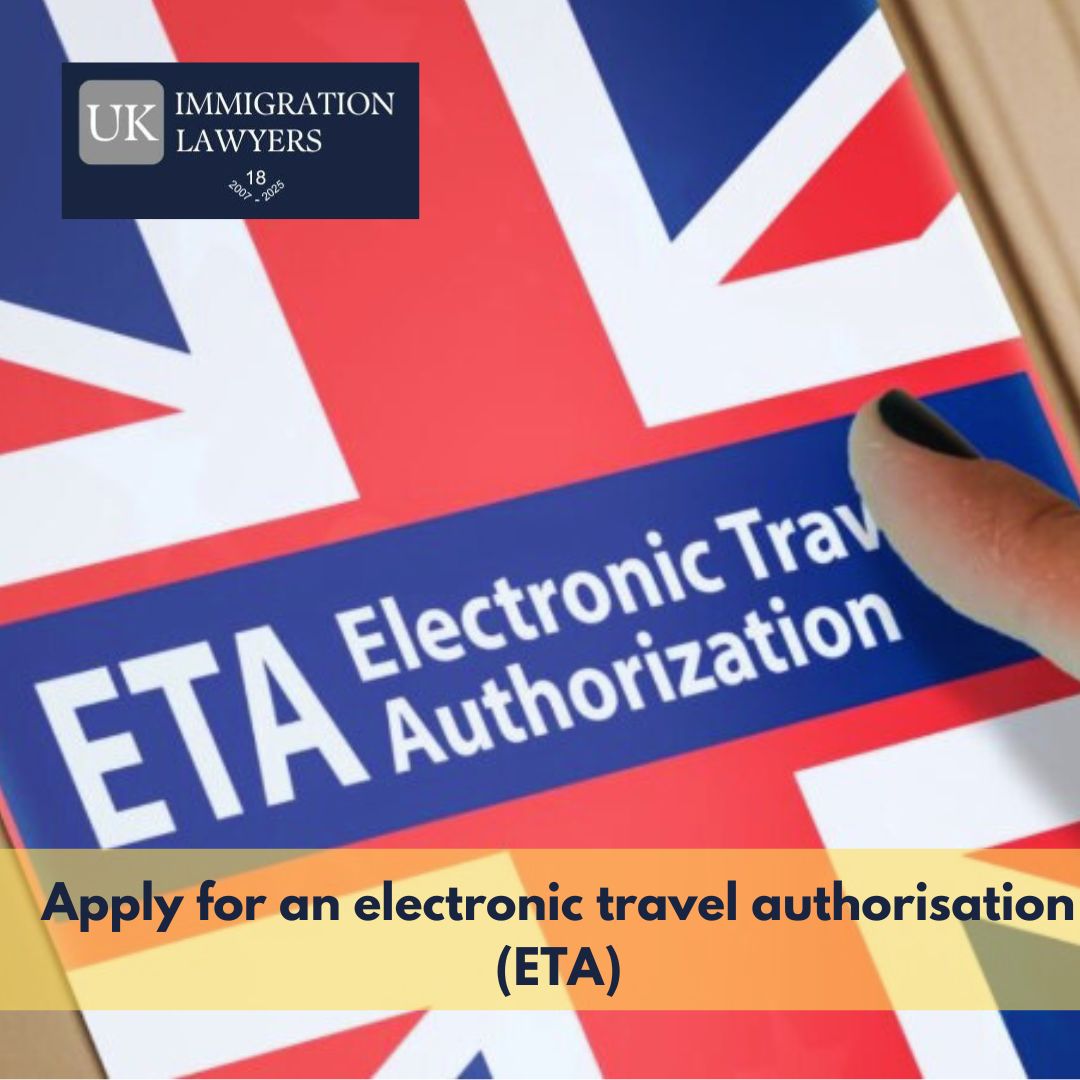 Electronic Travel Authorisation (ETA)